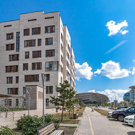 Стильные Апарты В Жк Expo Residense Asztana Kültér fotó